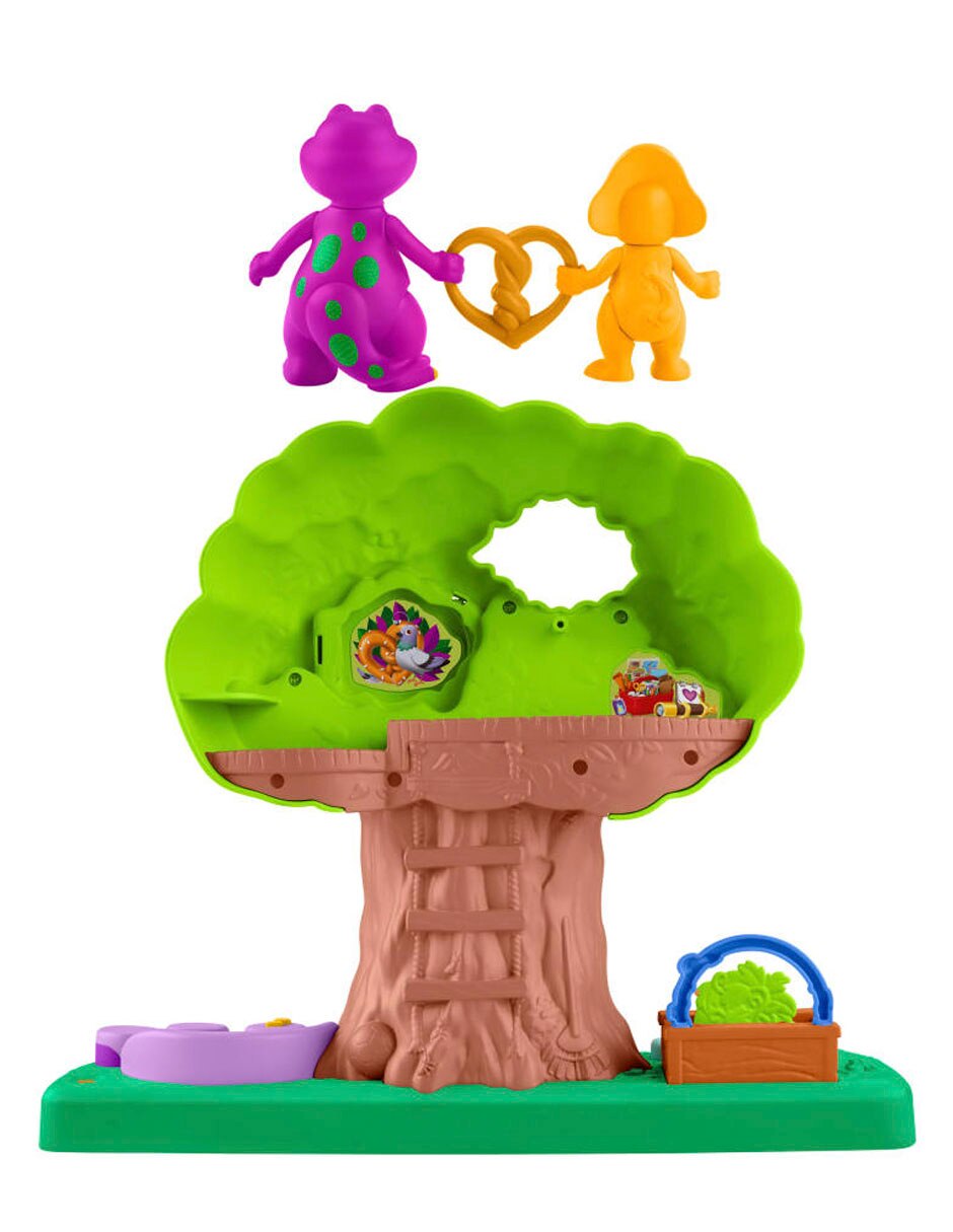 Set de Juego Casa del Árbol Luces y Sonidos de Barney's World Casa del Árbol