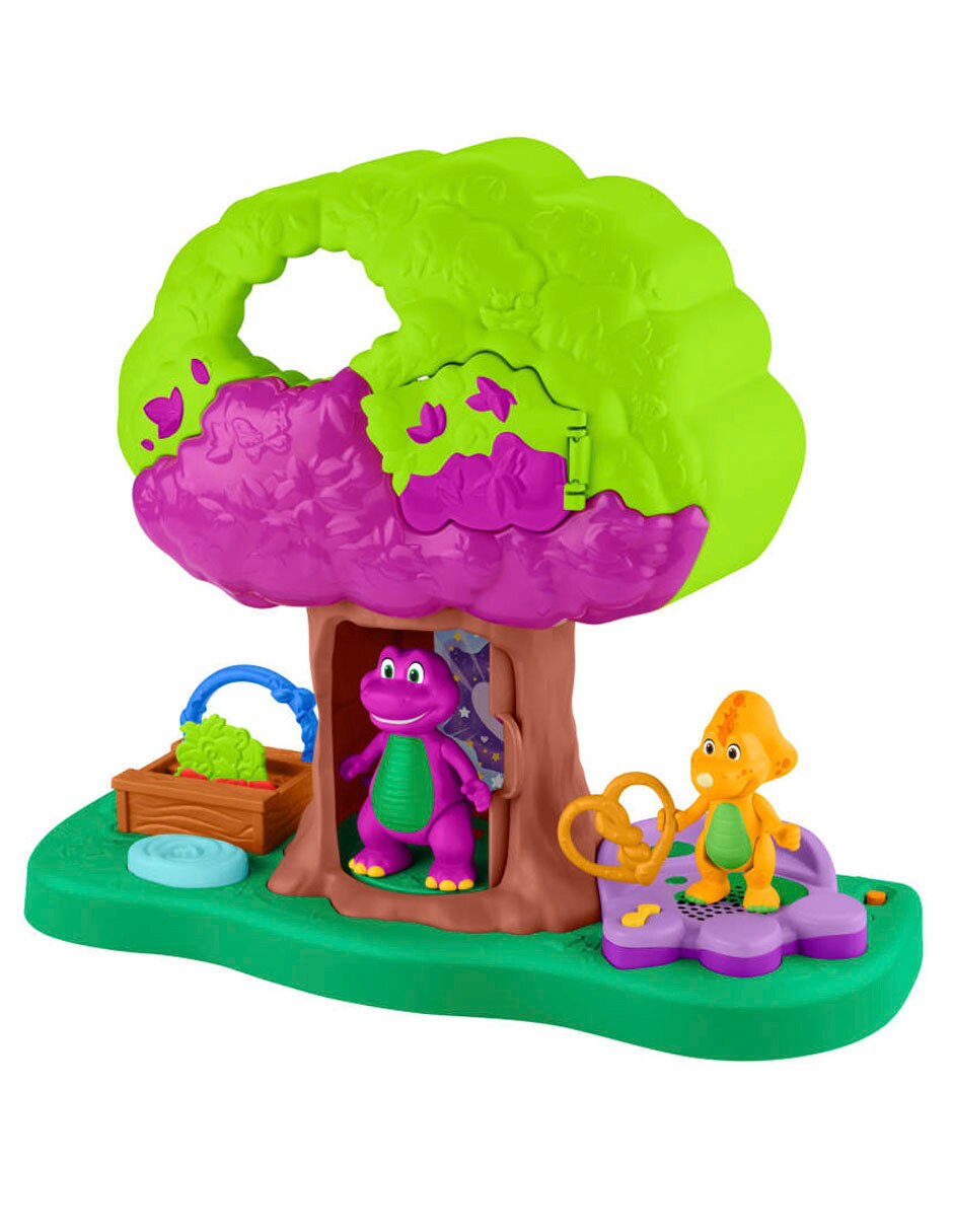 Set de Juego Casa del Árbol Luces y Sonidos de Barney's World Casa del Árbol 7