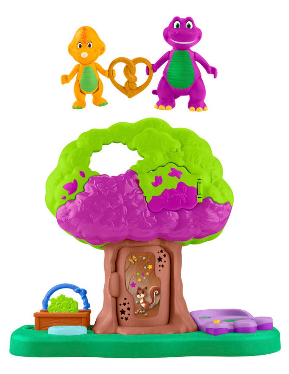 Set de Juego Casa del Árbol Luces y Sonidos de Barney's World Casa del Árbol 8