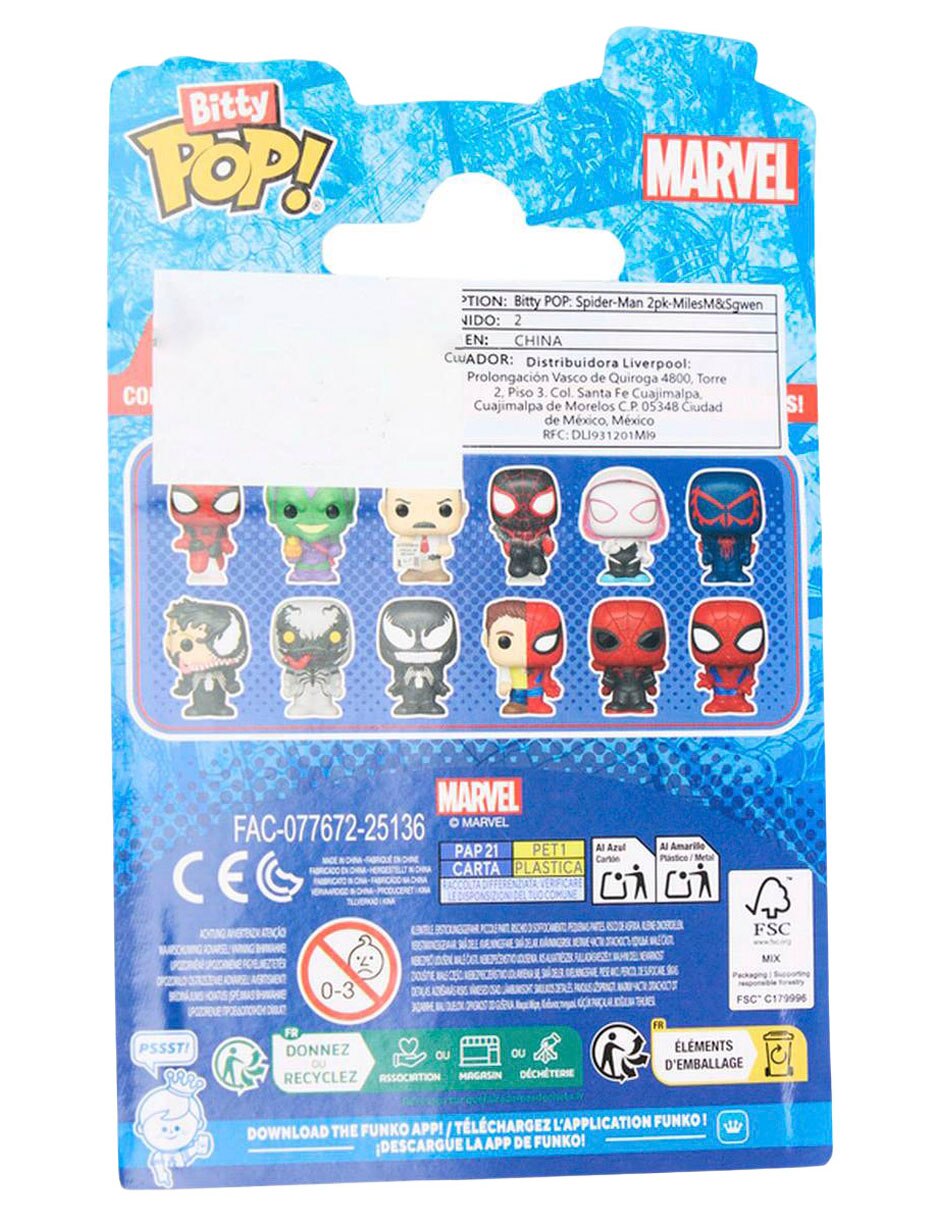 Set POP! Spider-Man Miles Morales y Ghost-Spider 3