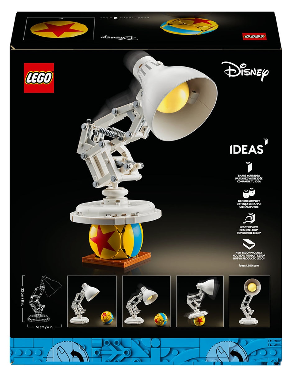 Lego Ideas Disney Lego 21357 Pixar Luxo Jr