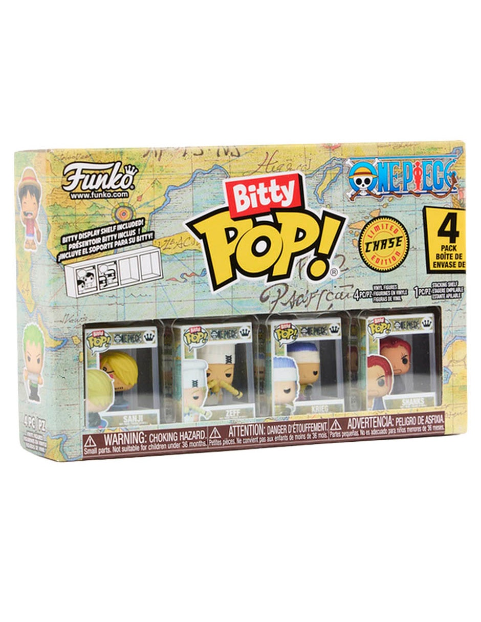 Set POP! One Piece Sanji, Zeff, Krieg y Shanks 2
