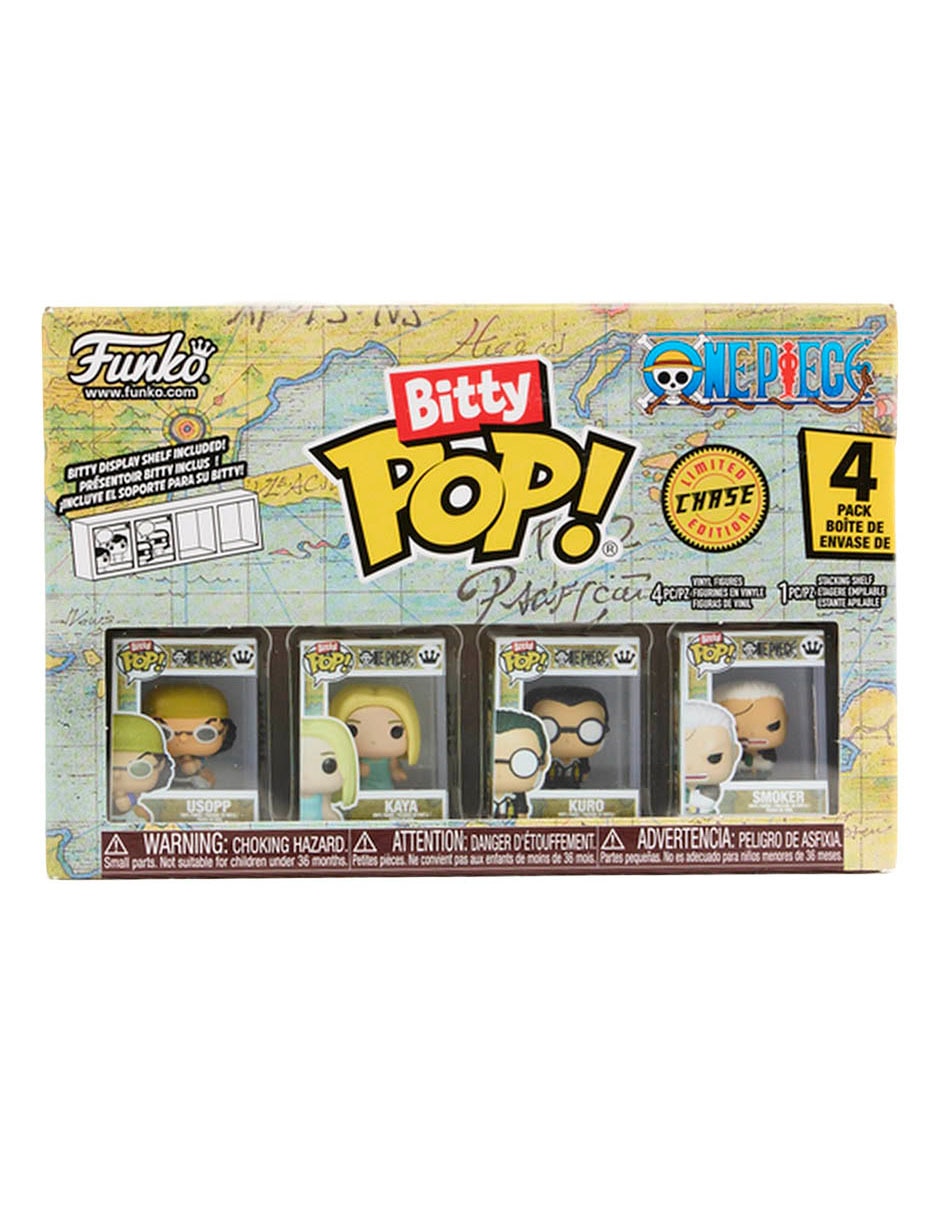 Set POP! One Piece Ussop, Kaya, Kuro y Smoker Set POP! One Piece Ussop, Kaya, Kuro y Smoker