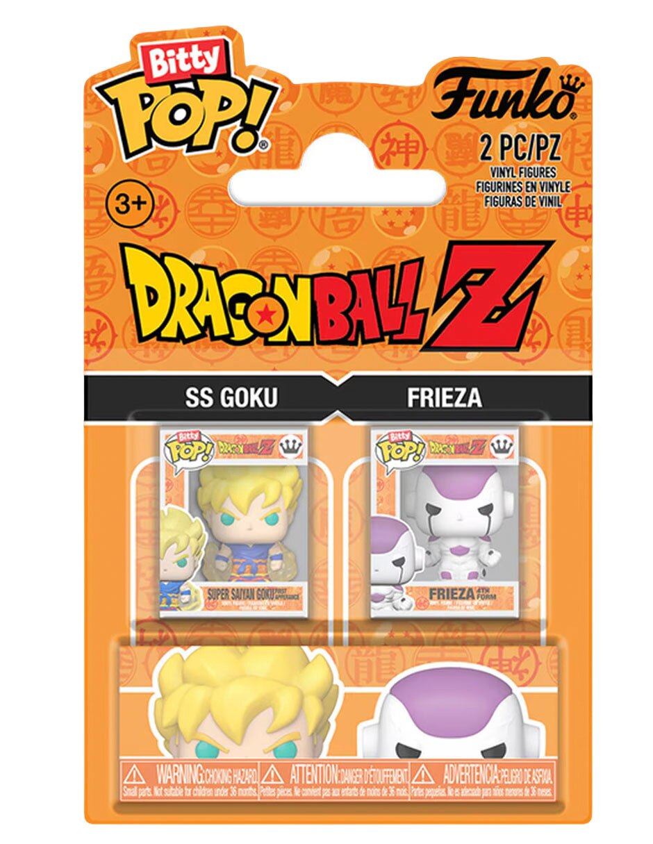 Funkio Bitty POP! Dragon Ball Z Super Saiyajin Goku y Frieza 2