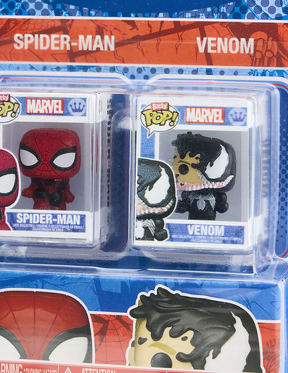 POP! Marvel Spider man y Venom 4