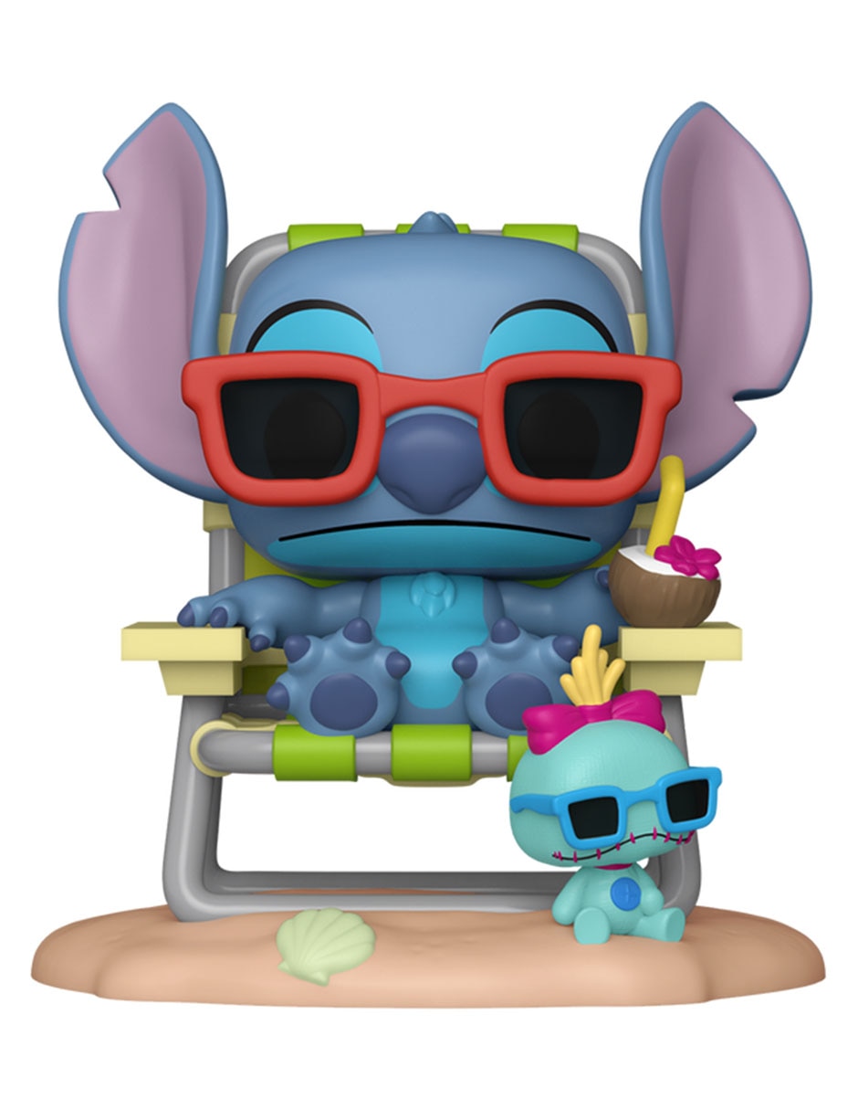 funko pop! Lilo y stitch stitch in sunlounger