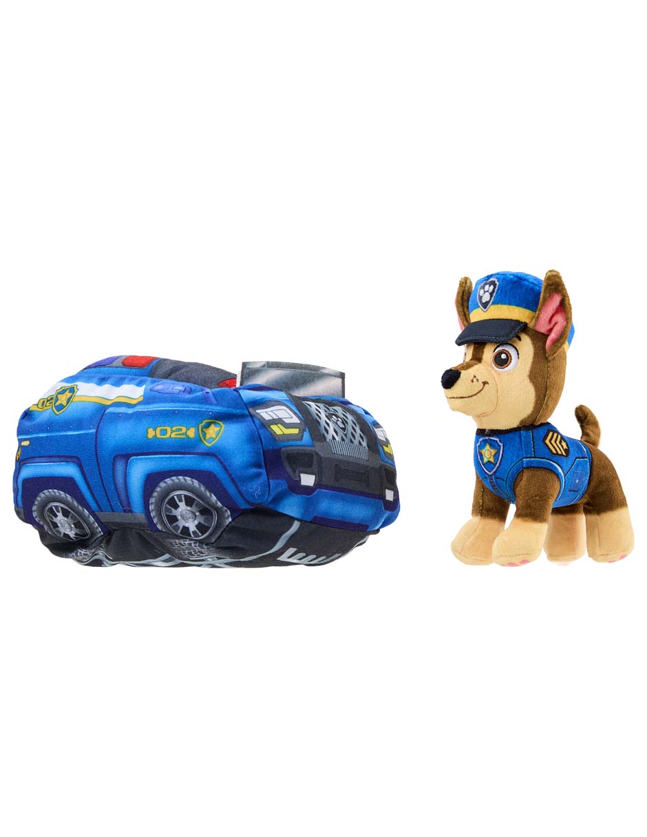 Peluche de Chase Paw Patrol Nickelodeon de 21 cm