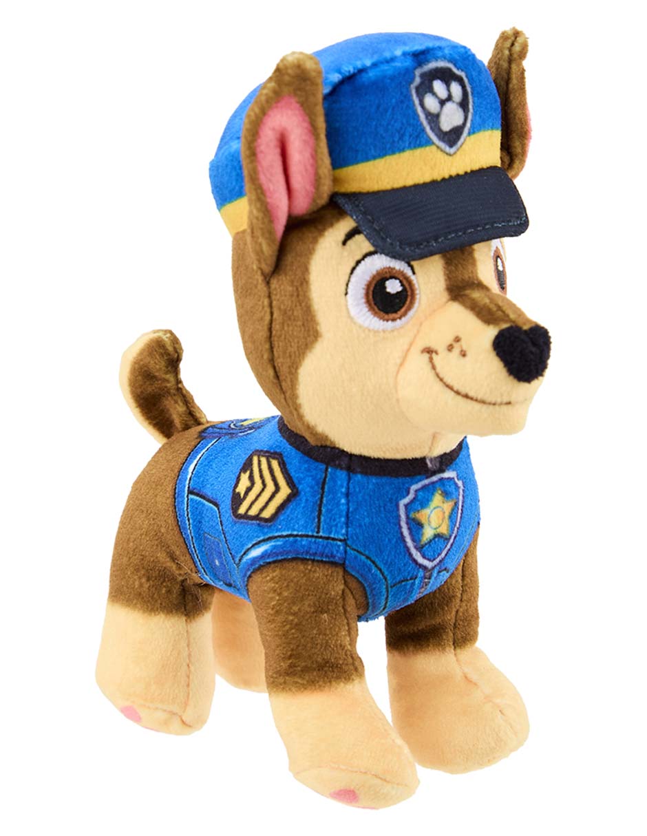 Peluche de Chase Paw Patrol Nickelodeon de 21 cm