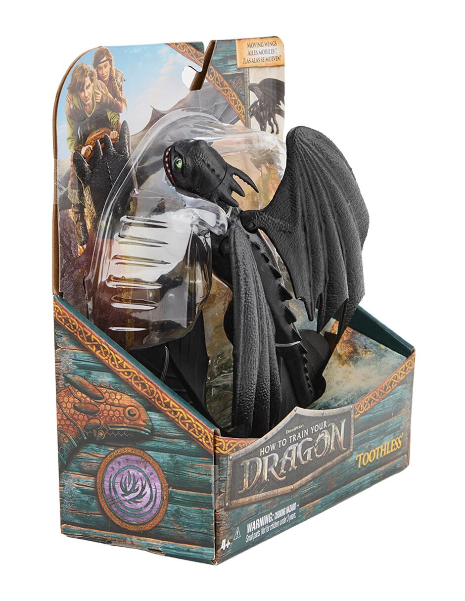 Figura articulada Cómo entrenar a tu dragón Chimuelo 2
