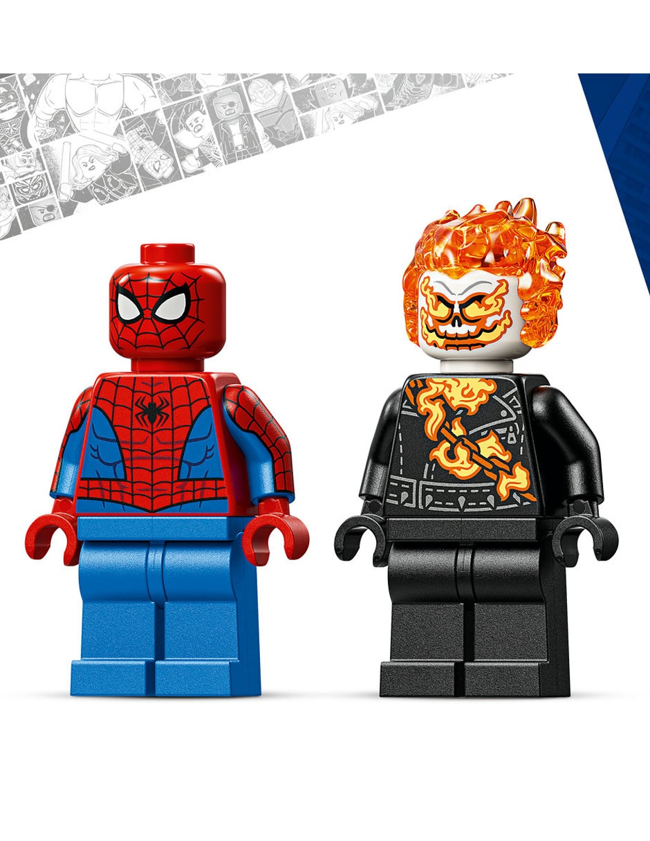 Lego Spider-Man vs. Ghost Rider en motocicleta 76335 Marvel 7