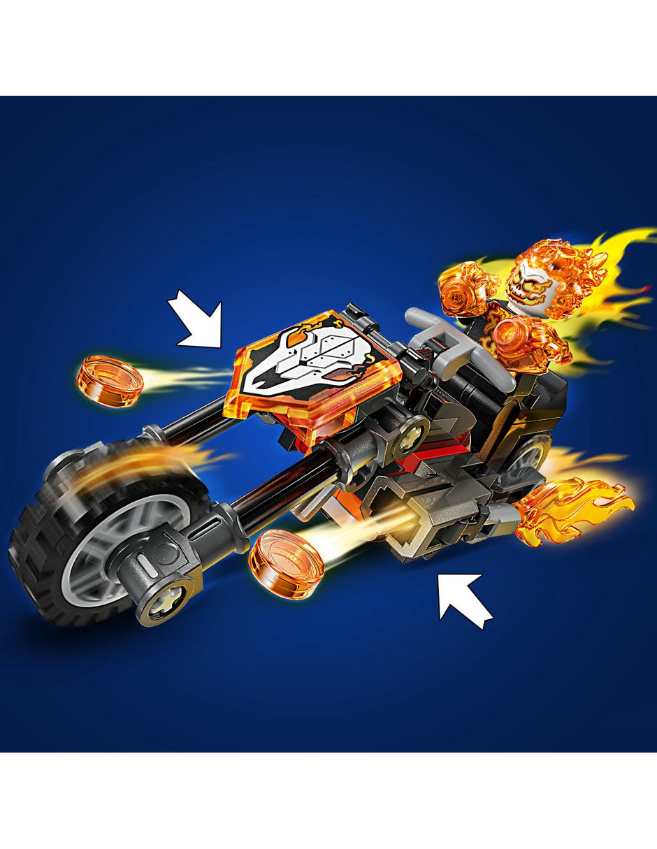 Lego Spider-Man vs. Ghost Rider en motocicleta 76335 Marvel 8