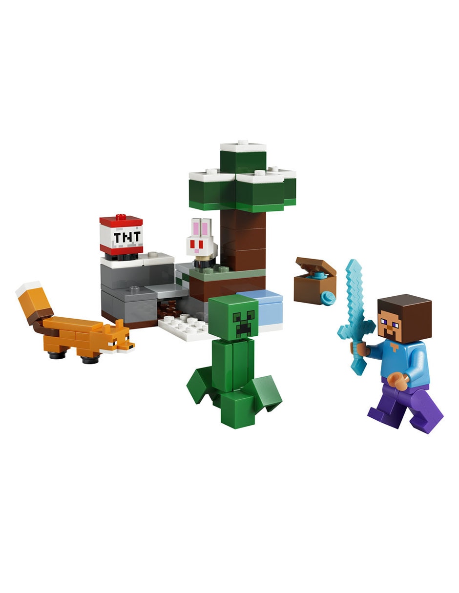 Set de Construcción Lego Minecraft La Granja de Gallinas 21583