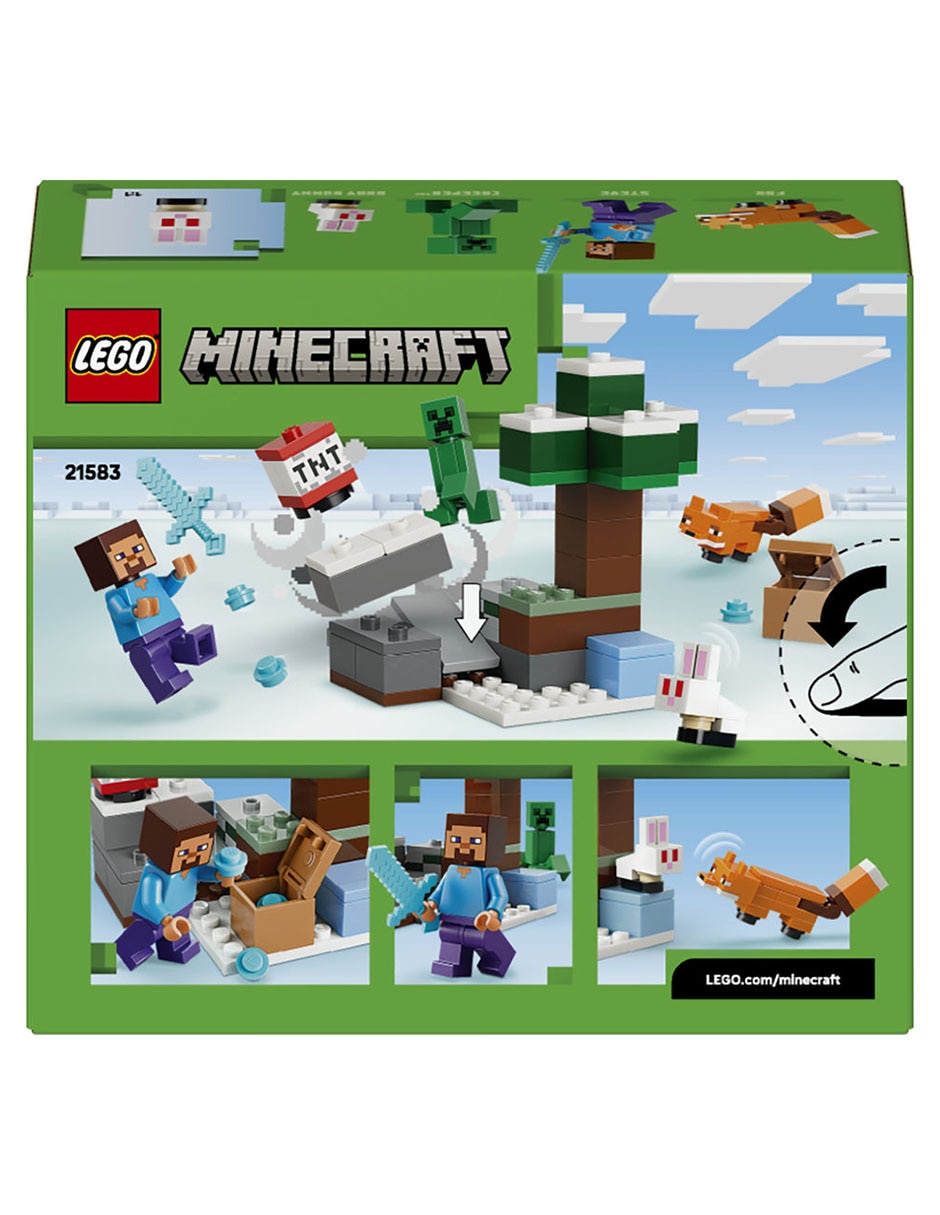 Set de Construcción Lego Minecraft La Granja de Gallinas 21583