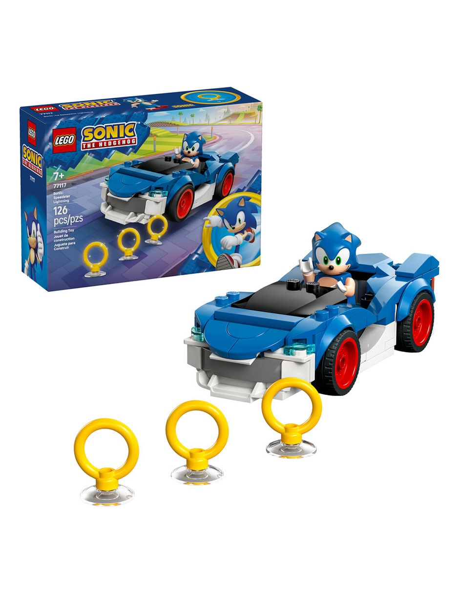 Lego Sonic the hedgehog Sonic speedster lightning 77117