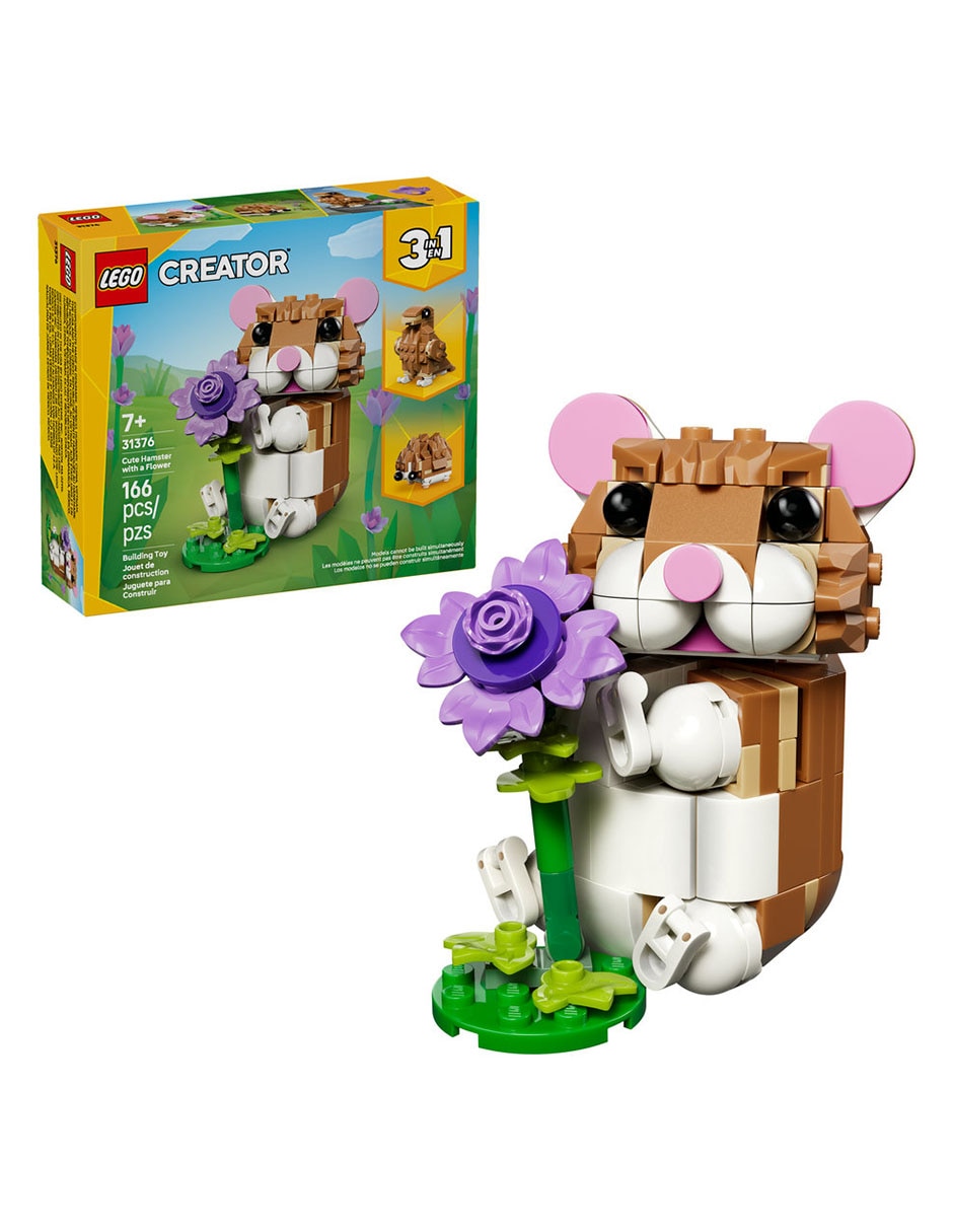 Lego Creator Lindo Hámster con Flor 31376