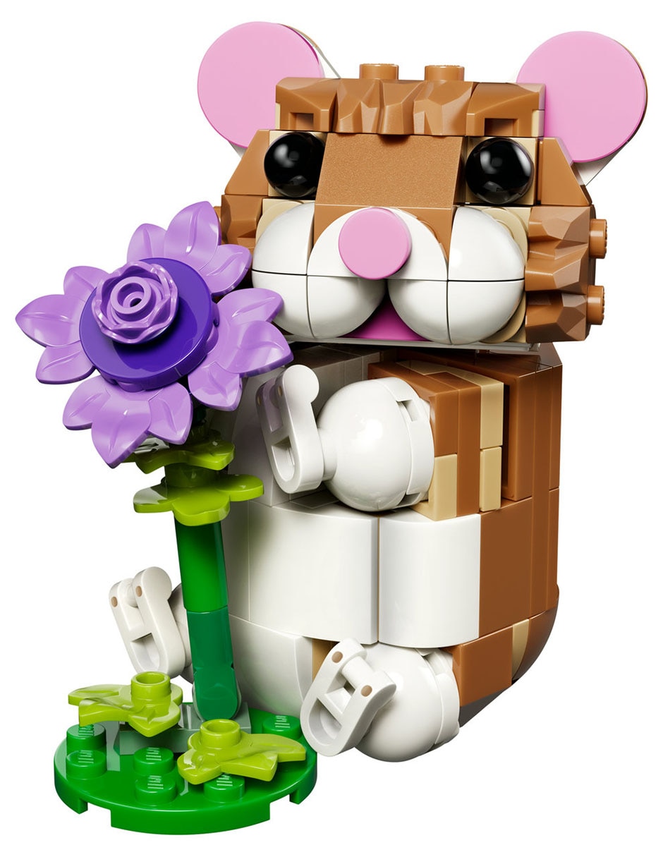 Lego Creator Lindo Hámster con Flor 31376