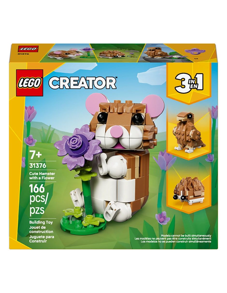 Lego Creator Lindo Hámster con Flor 31376