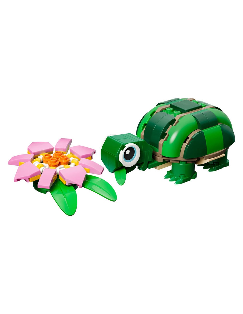 Lego Creator Tortuga con Flor de Nenúfar 31377