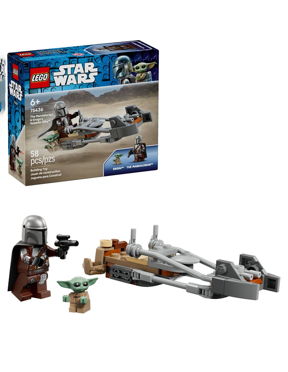 Star Wars Moto Speeder del Mandaloriano y Grogu 75436