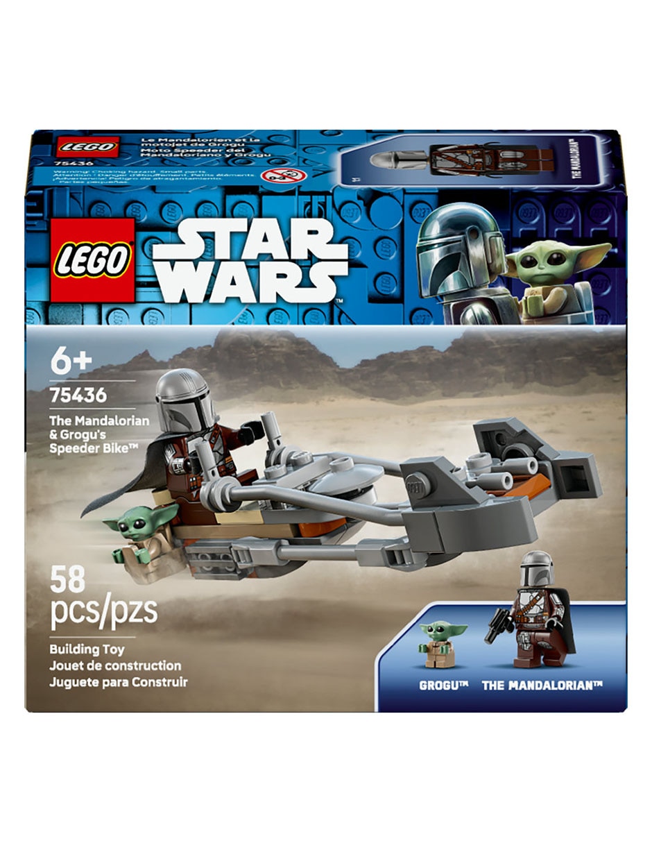 Star Wars Moto Speeder del Mandaloriano y Grogu 75436