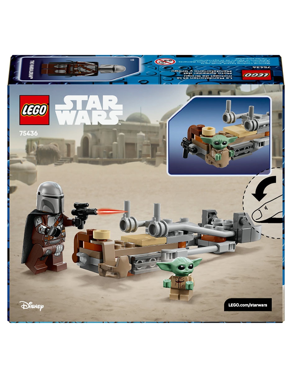 Star Wars Moto Speeder del Mandaloriano y Grogu 75436