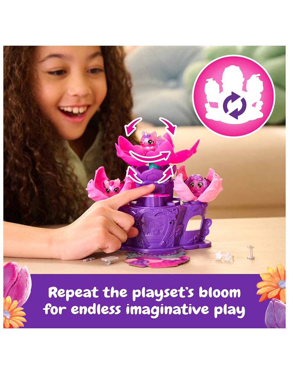 Juguete bloomables flower fest hatchimals