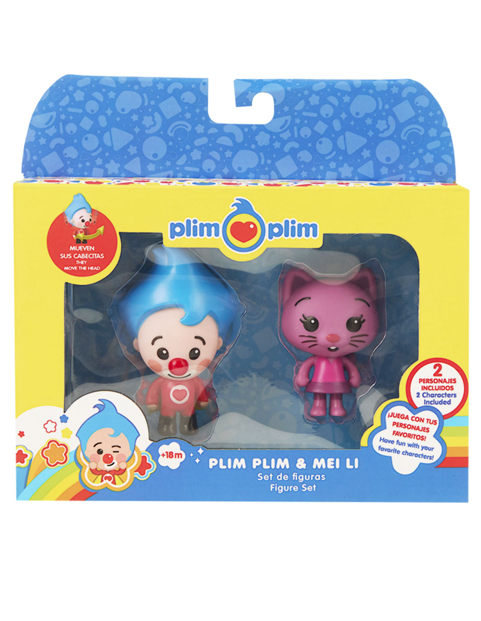 Set figuras Plim Plim Bandai