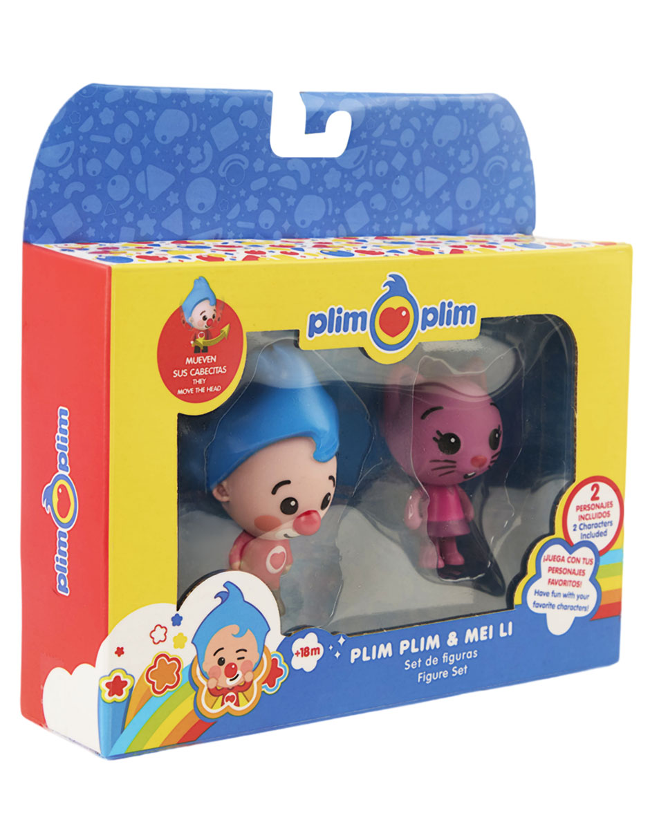 Set figuras Plim Plim Bandai