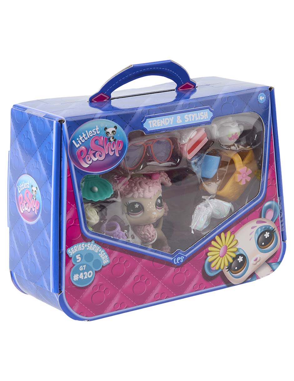 Set Figuras De Animales Littlest Pet Shop Bandai Trendy & Stylish
