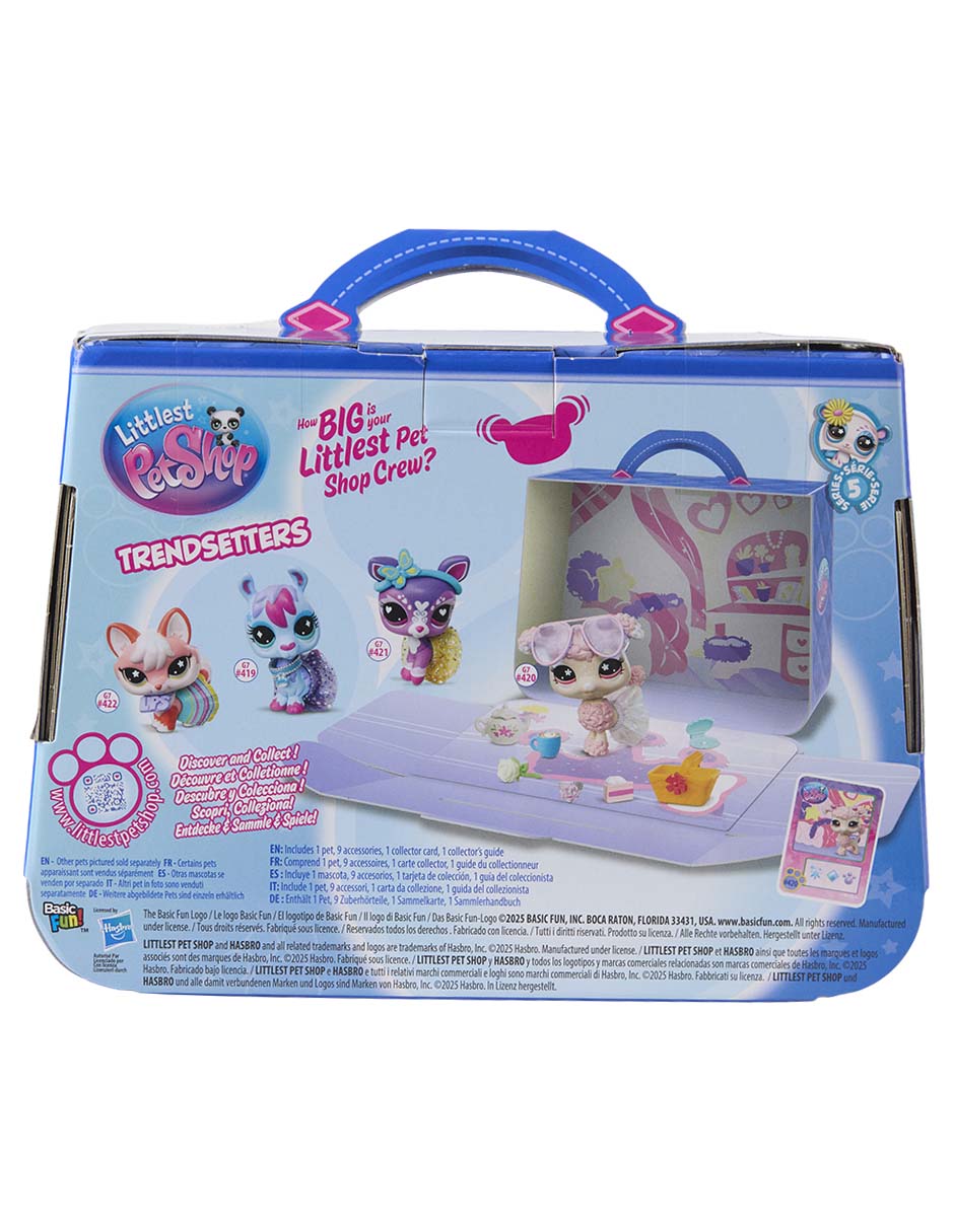 Set Figuras De Animales Littlest Pet Shop Bandai Trendy & Stylish