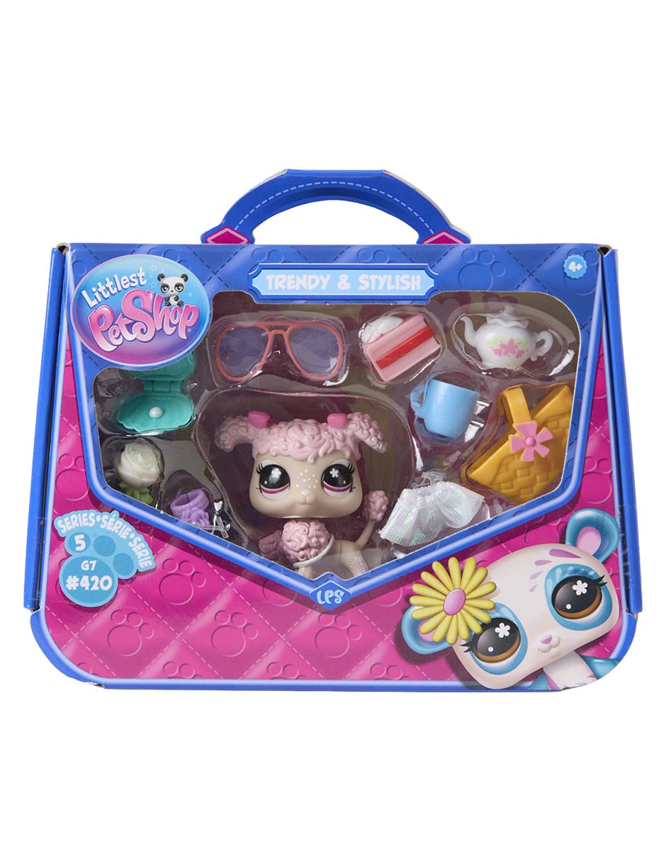 Set Figuras De Animales Littlest Pet Shop Bandai Trendy & Stylish
