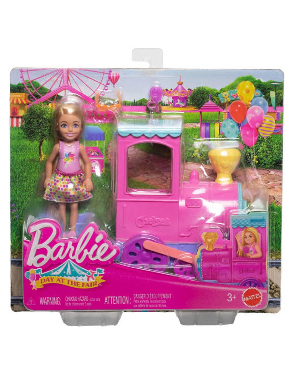 Set muñecas Chelsea Tren de Carnaval