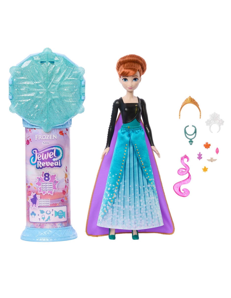 Set muñeca Frozen Jewel Reveal 1