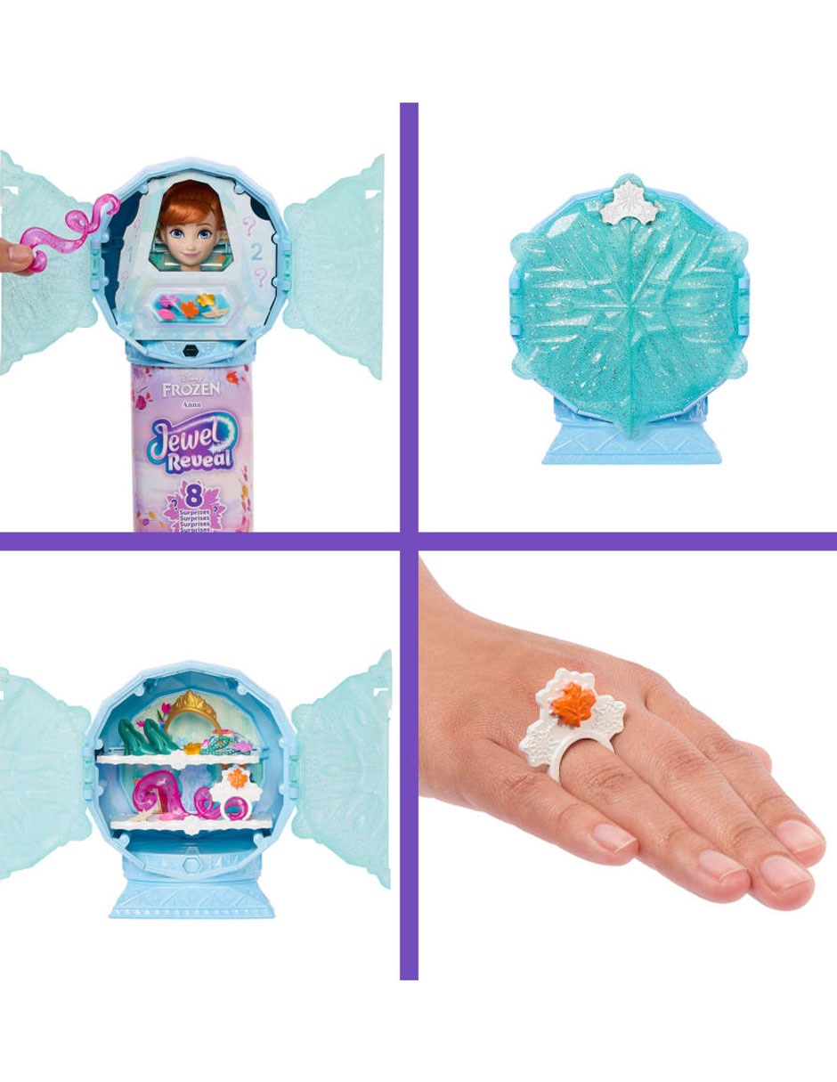 Set muñeca Frozen Jewel Reveal 4