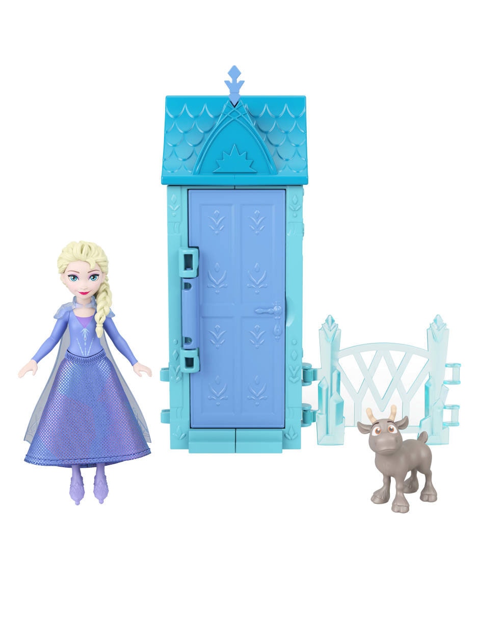 Muñeca Frozen Disney Villa Arendelle Apilable