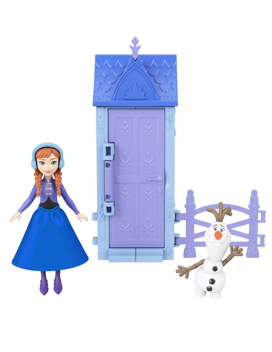 Muñeca Frozen Disney Villa Arendelle Apilable