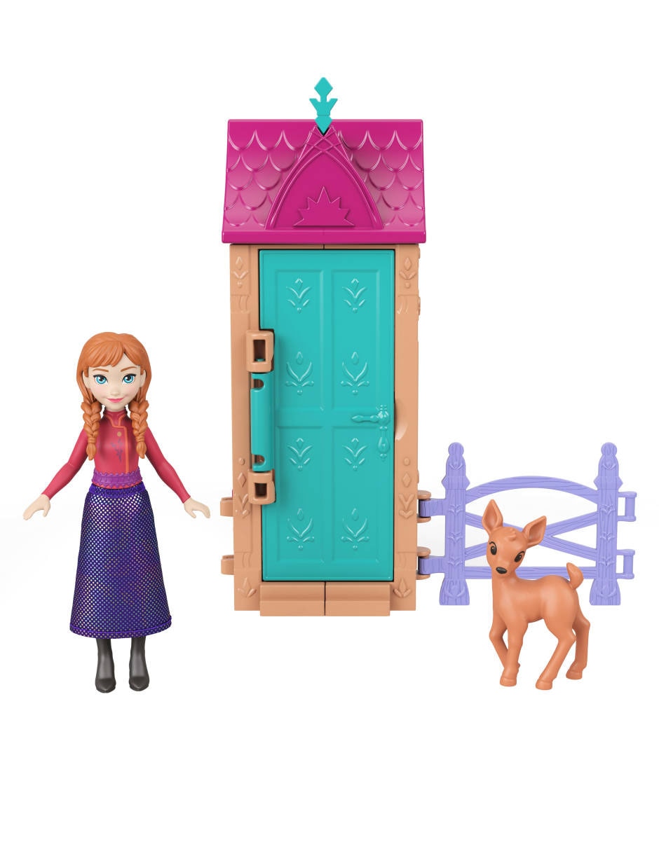 Muñeca Frozen Disney Villa Arendelle Apilable