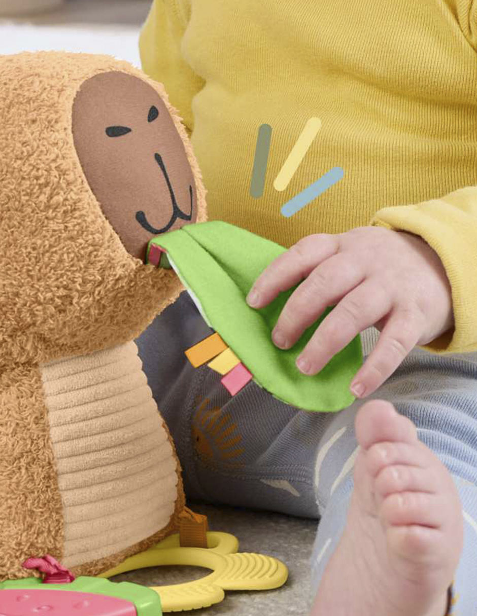 Capibara Estímulos y Juego Fisher Price juego didáctico unisex