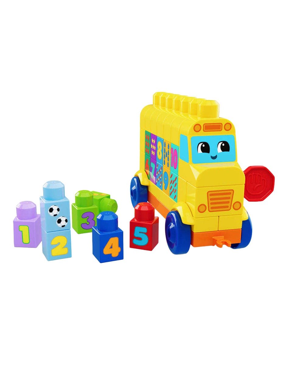 Set construcción Autobús Arma y Cuenta JKG34 Fisher Price 2