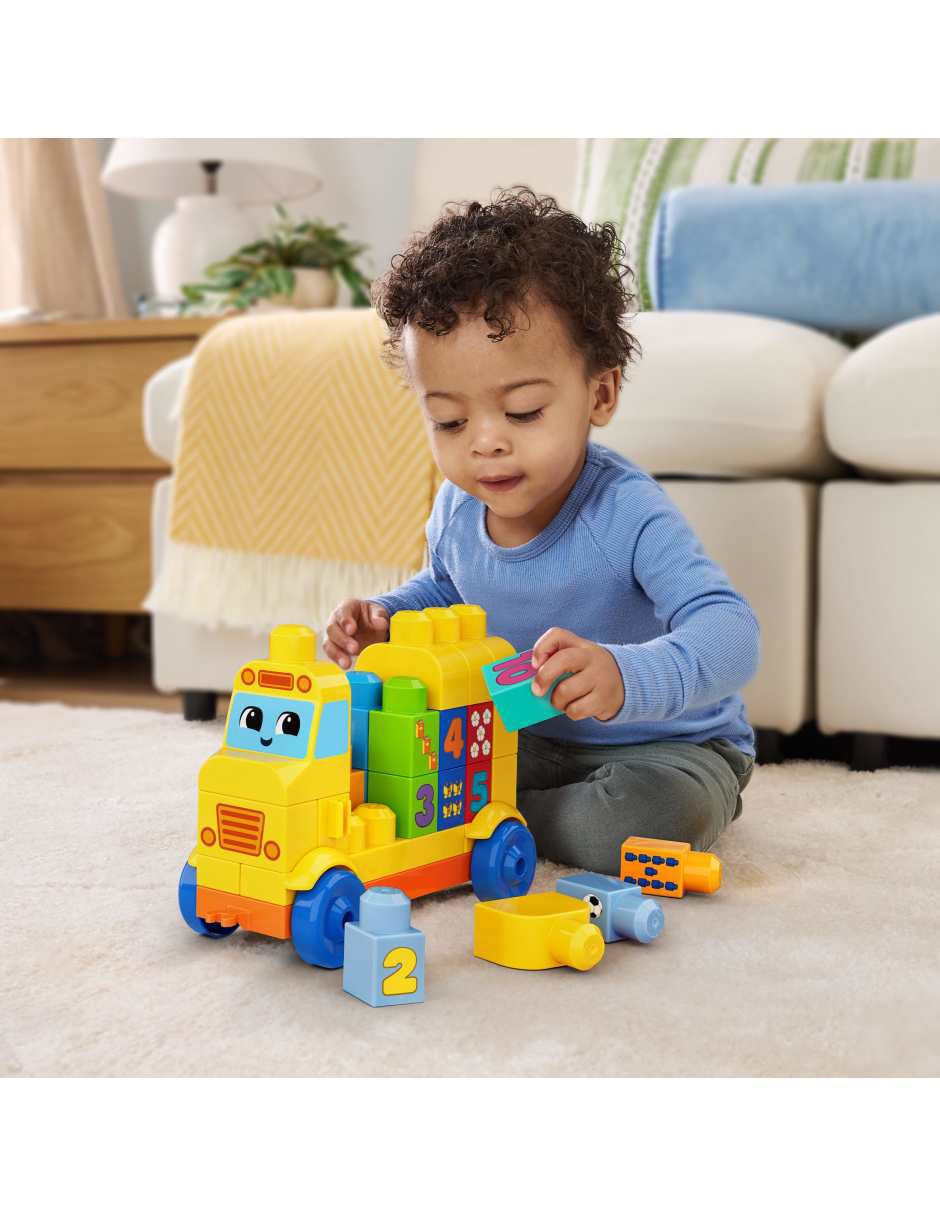 Set construcción Autobús Arma y Cuenta JKG34 Fisher Price 3