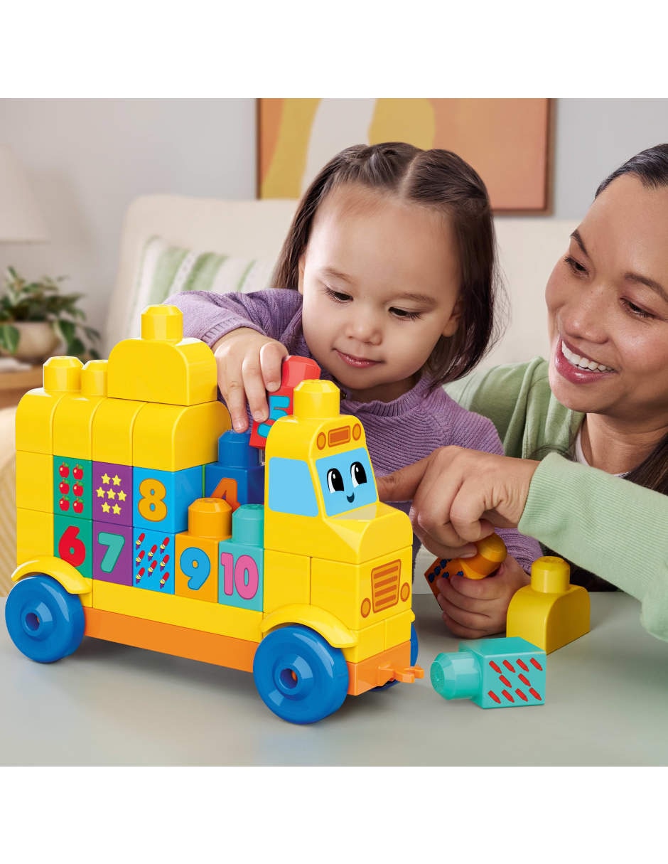 Set construcción Autobús Arma y Cuenta JKG34 Fisher Price Set construcción Autobús Arma y Cuenta JKG34 Fisher Price