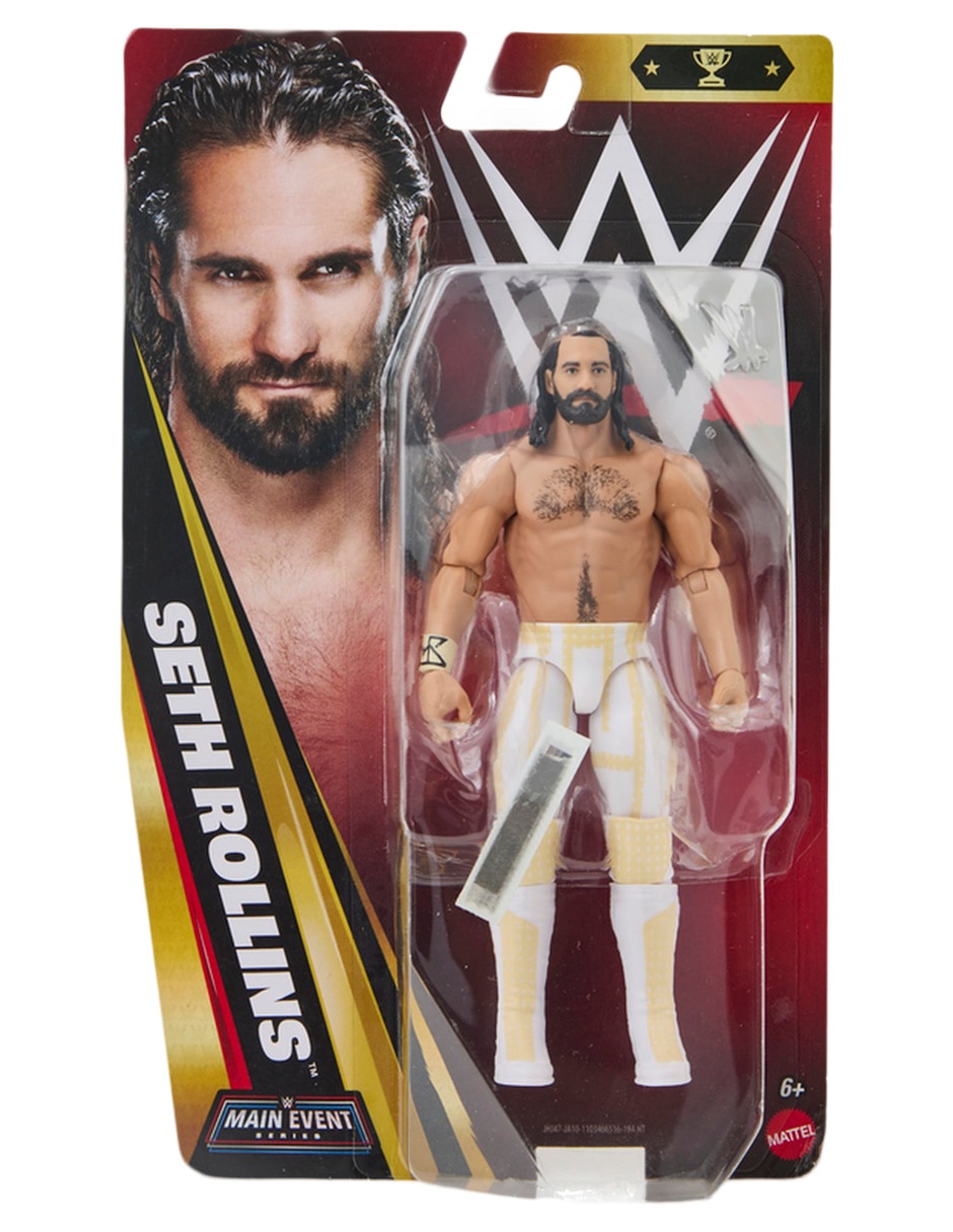 Figura de acción articulada WWE Seth Rollins Mattel