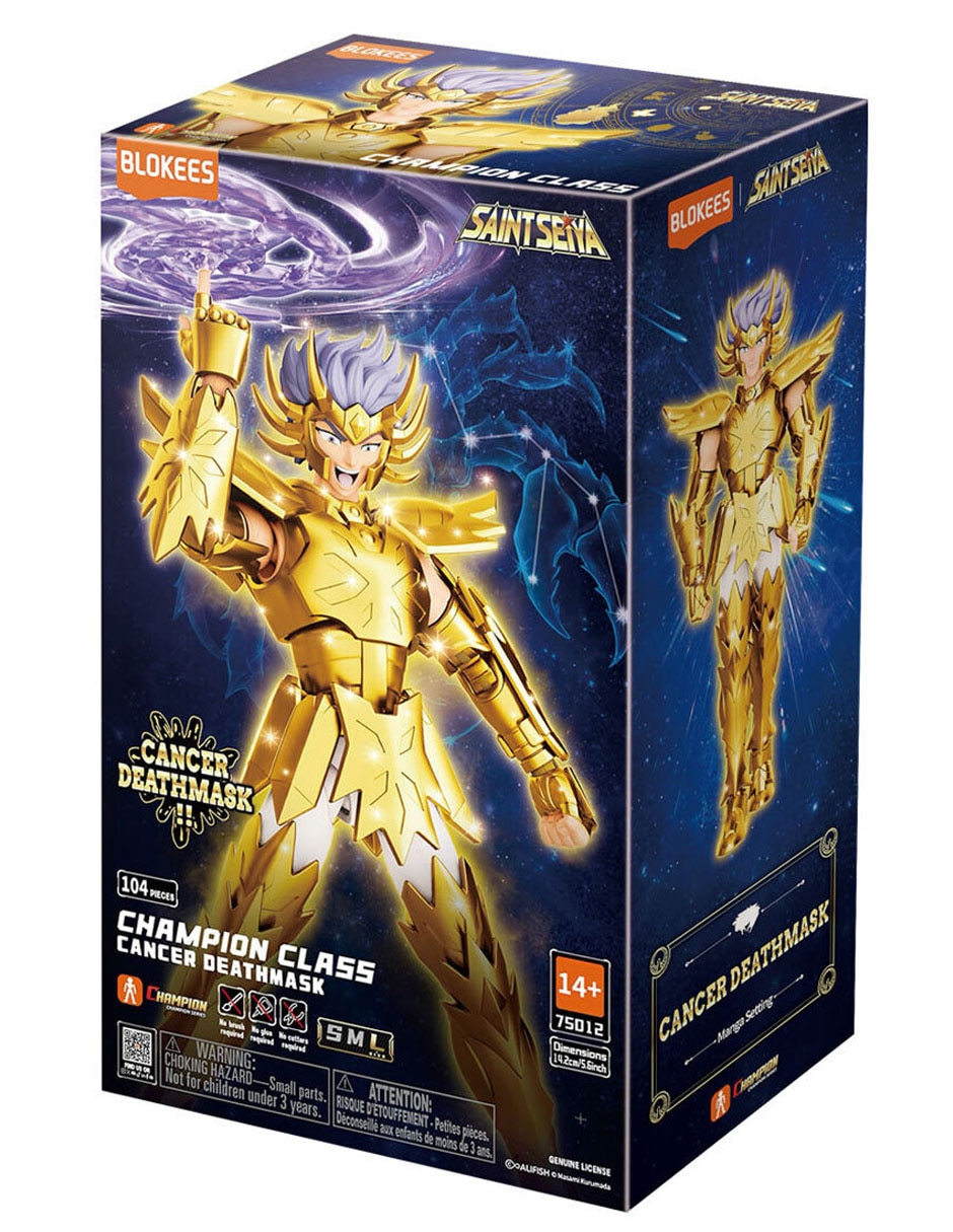 Figura de acción articulada Saint Seiya Cancer Deathmask Blokees