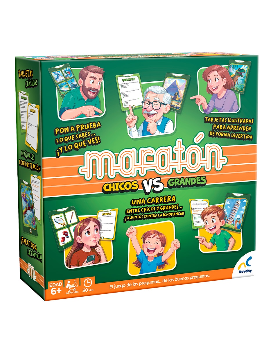 Juego de mesa chicos vs grandes Novelty Juegos de Mesa