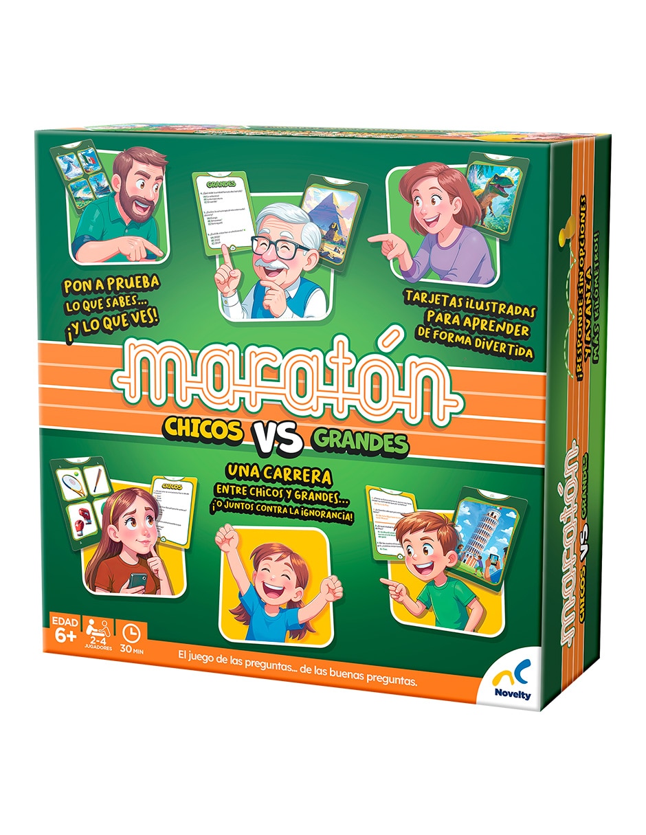 Juego de mesa chicos vs grandes Novelty Juegos de Mesa