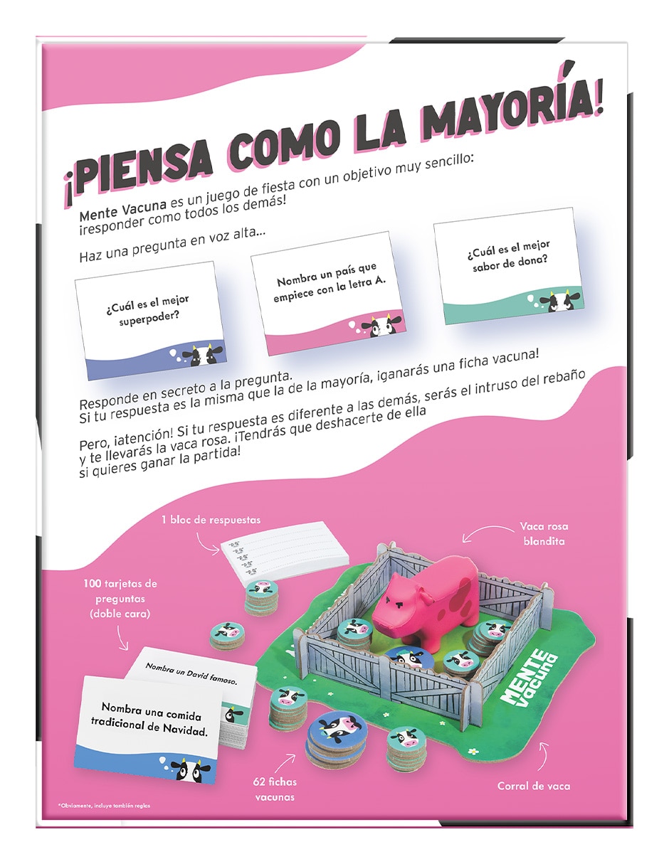 Juego de mesa Mente vacuna Juegos de Mesa Juego de mesa Mente vacuna Juegos de Mesa