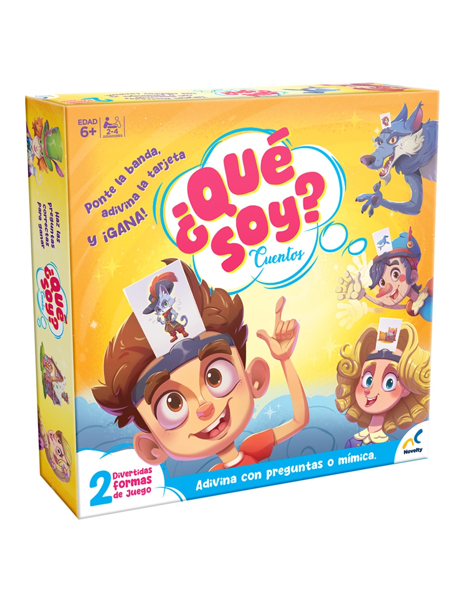 ¿Qué soy? cuentos infantiles Novelty Juegos de Mesa
