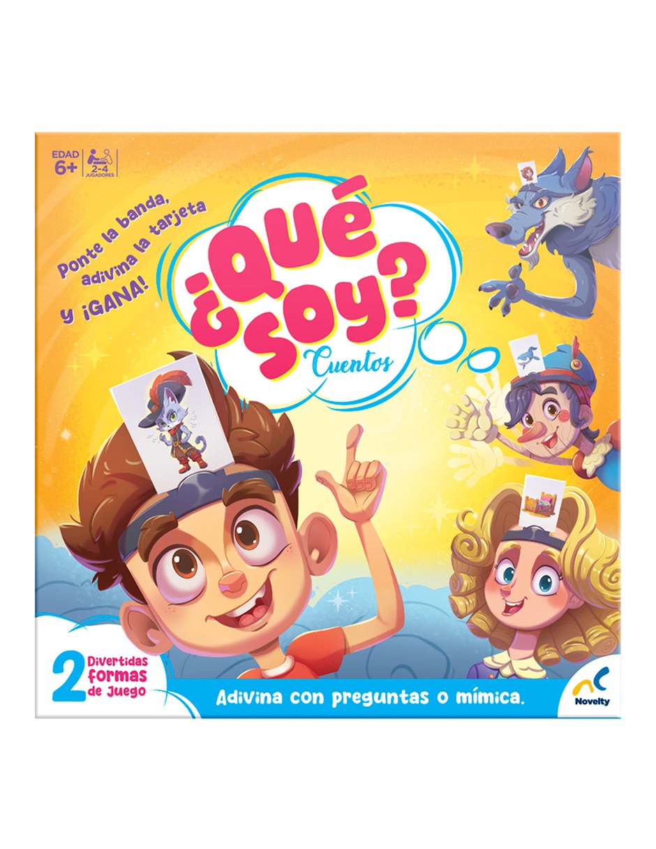 ¿Qué soy? cuentos infantiles Novelty Juegos de Mesa