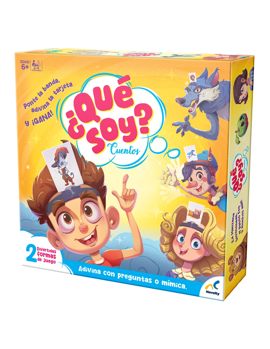 ¿Qué soy? cuentos infantiles Novelty Juegos de Mesa