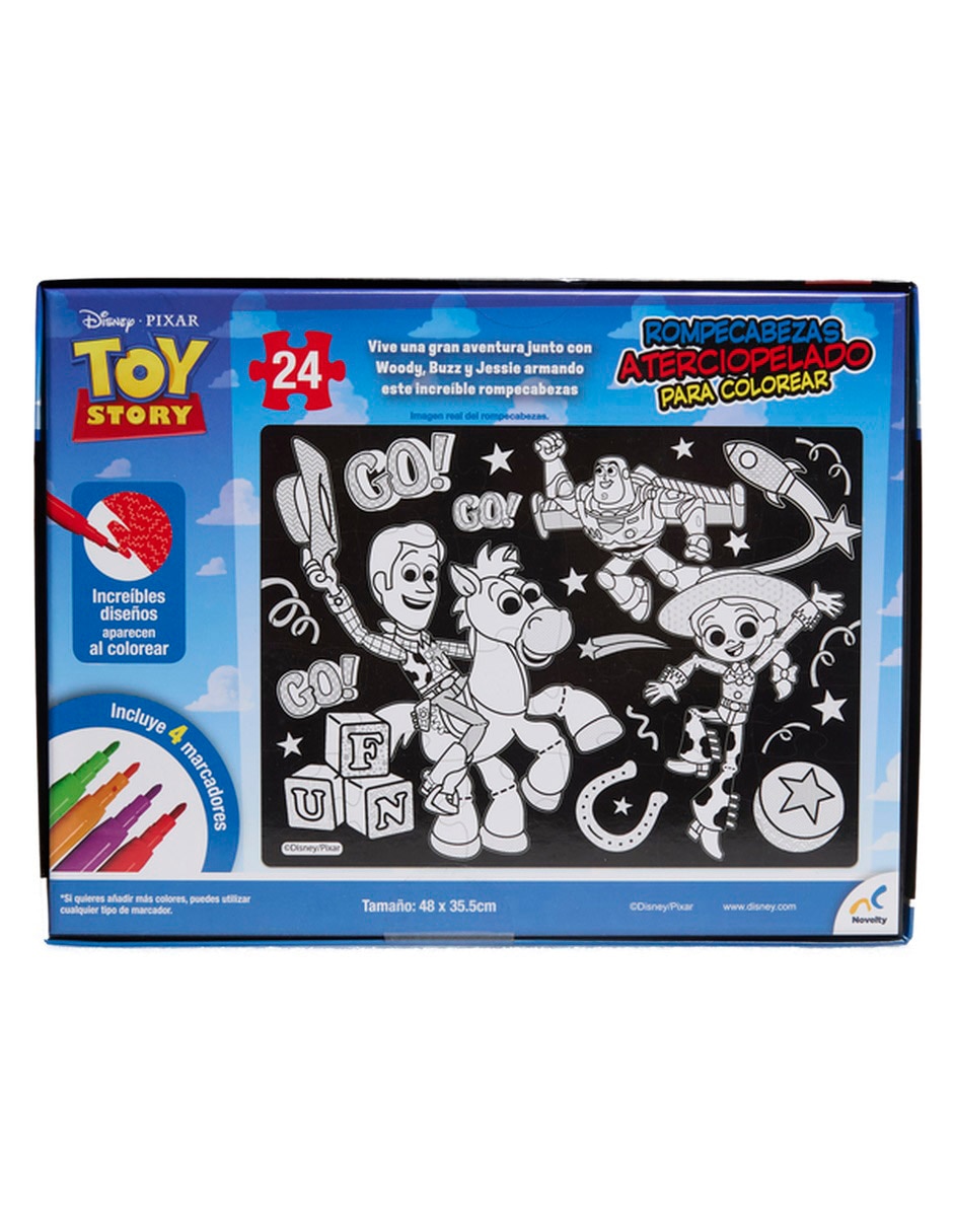 Rompecabezas Aterciopelado para Colorear Toy Story 3